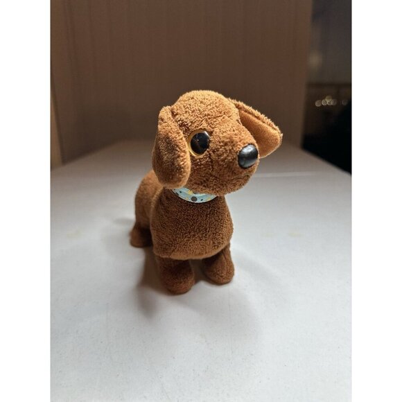 Ty Beanie Classic Dachshund “Frank” 2014 Wiener Plush Dog Used - Picture 6 of 8